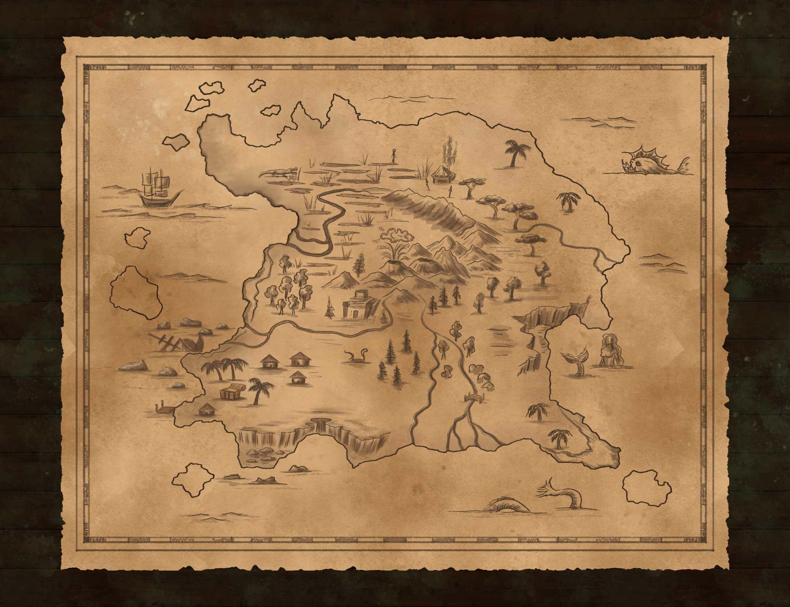 Chasseur de Trésors - Carte