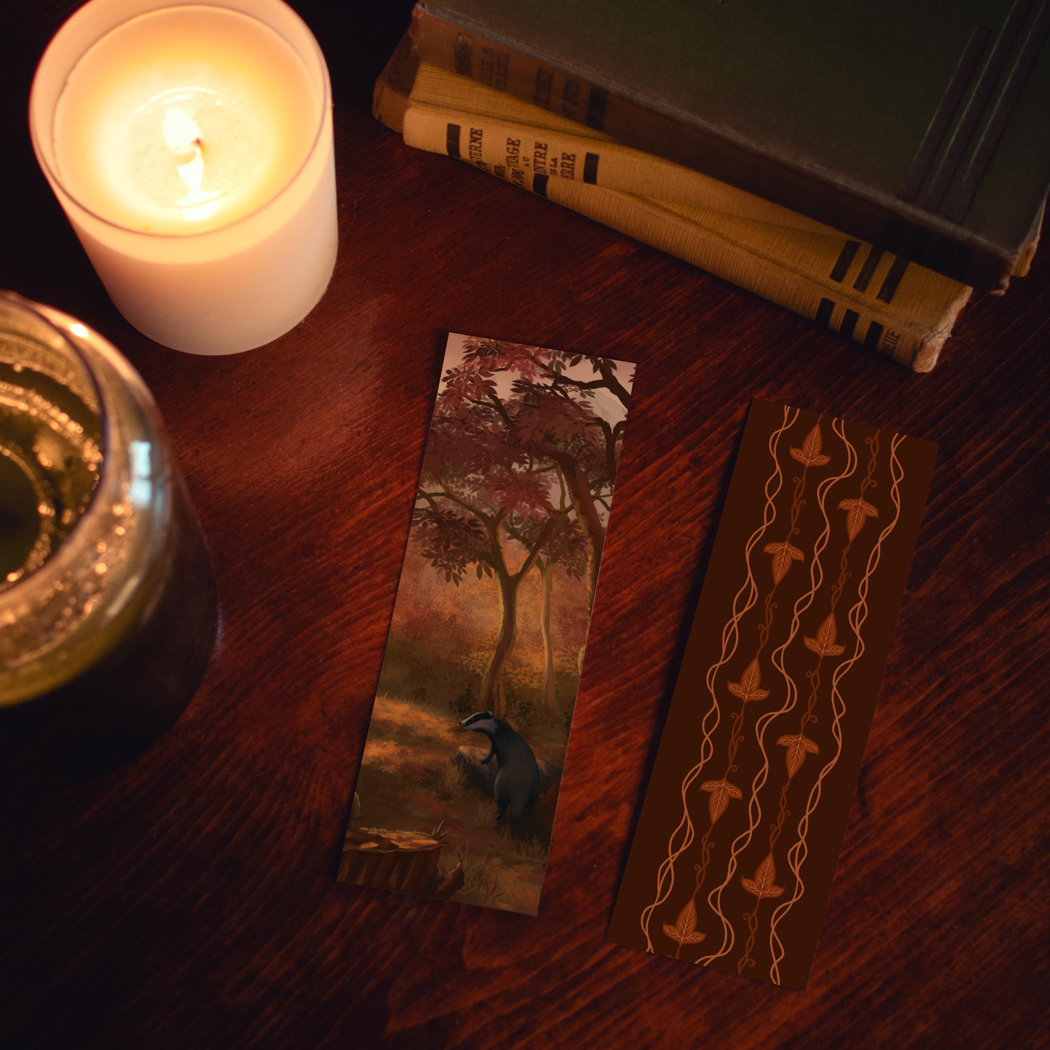 Marque-page "La Forêt Dorée" – Image 3
