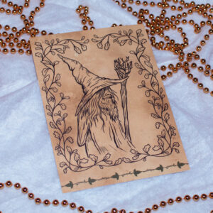 Illustration Fantasy – Mystérieux Magicien