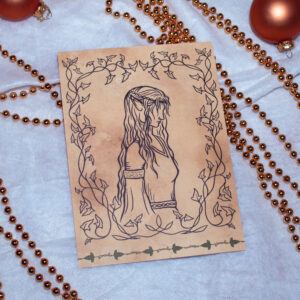 Illustration Fantasy – Élégance Elfique