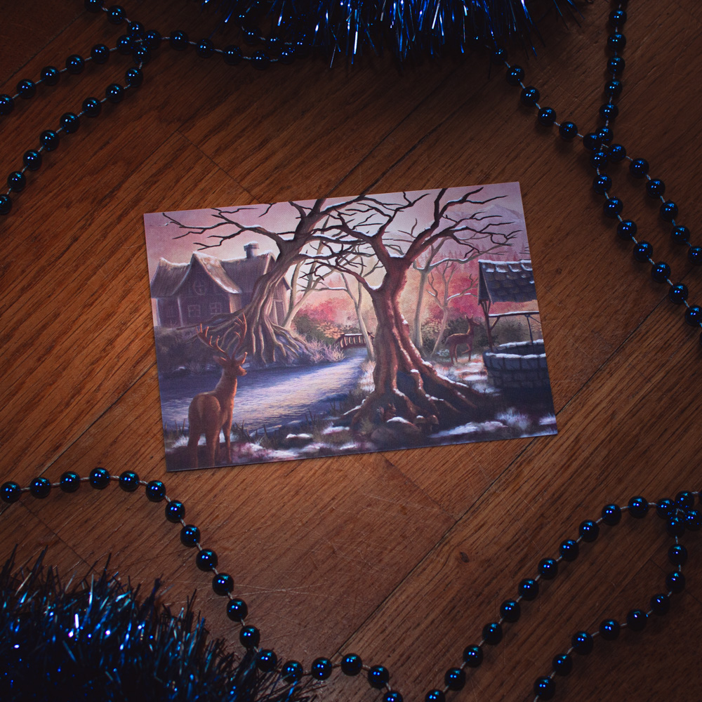 Carte - La Forêt Enneigée